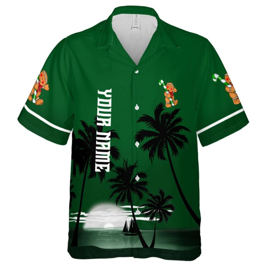 Customized Christmas Ocean Sunset Hawaiian Shirt Fashion forward