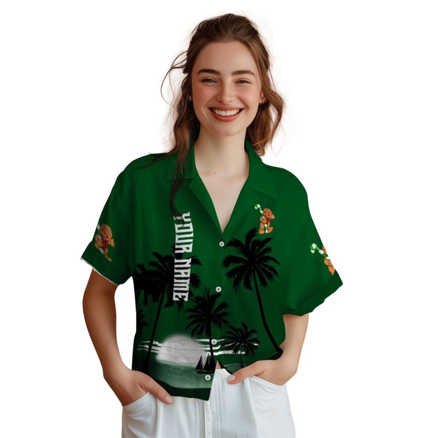 Customized Christmas Ocean Sunset Hawaiian Shirt Top rated