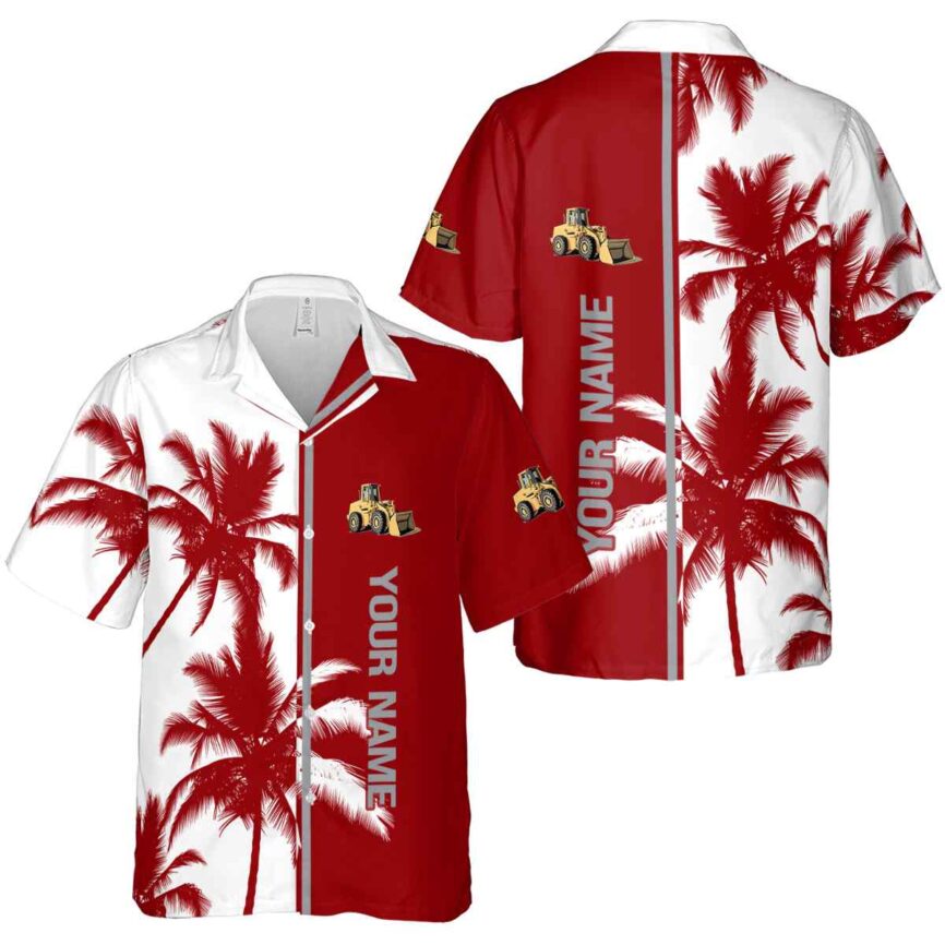 Customized Construction Beach Vibes Hawaiian Shirt Latest Model