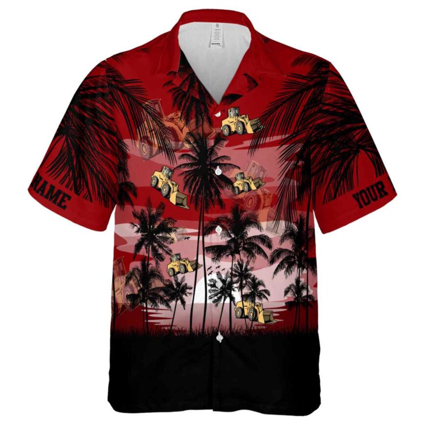 Customized Construction Island Scenery Hawaiian Shirt Fashion forward