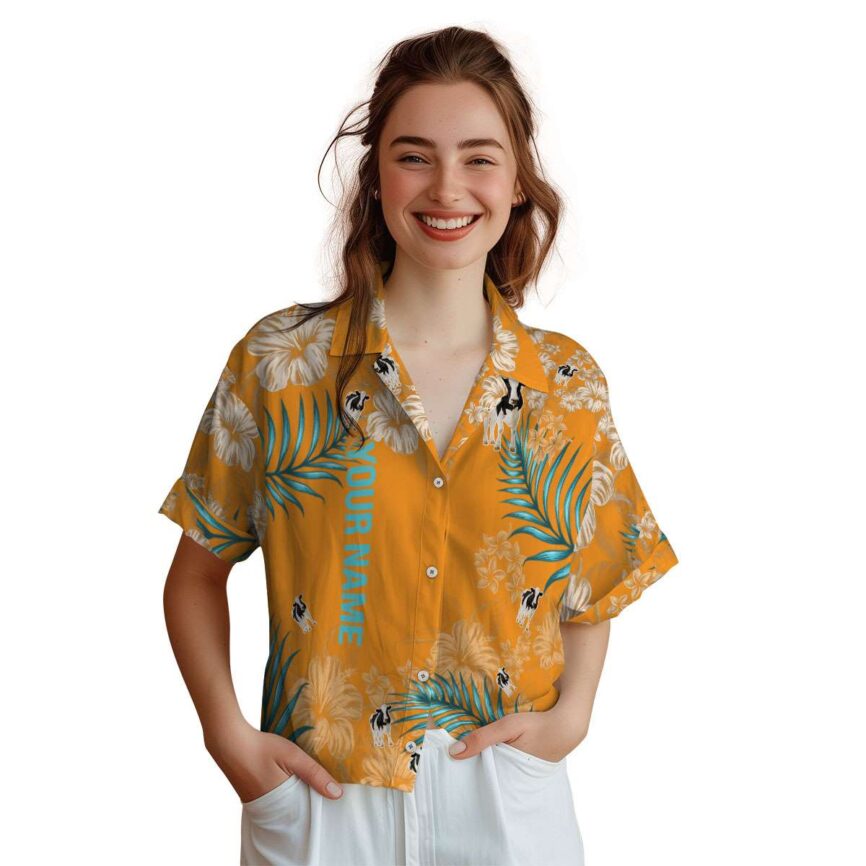 Customized Cow Hibiscus Pattern Hawaiian Shirt Top rated