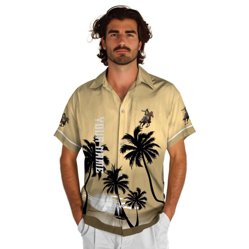 Customized Cowboy Ocean Sunset Hawaiian Shirt New Arrival
