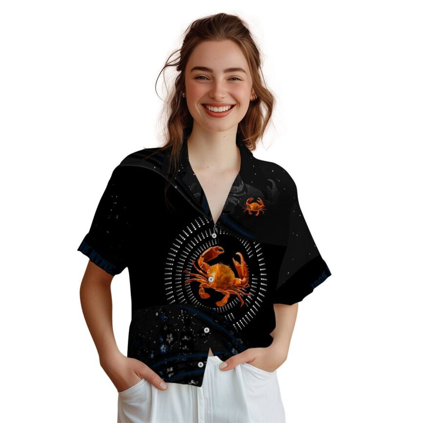 Customized Crab Dynamic Swirl Hawaiian Shirt Top rated