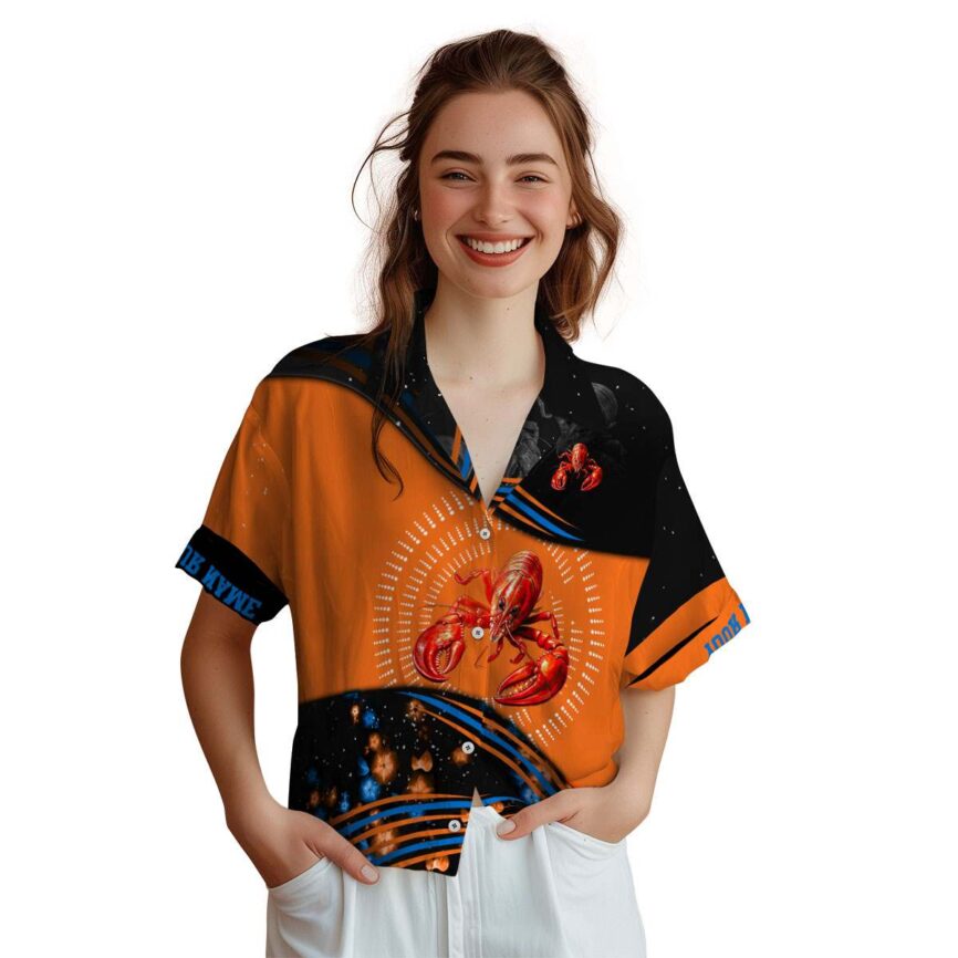 Customized Crawfish Dynamic Swirl Hawaiian Shirt Top rated