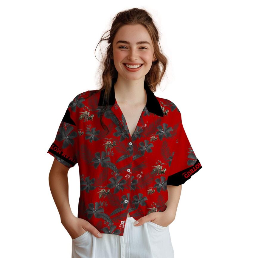 Customized Dinosaur Tropical Flower Hawaiian Shirt Top rated