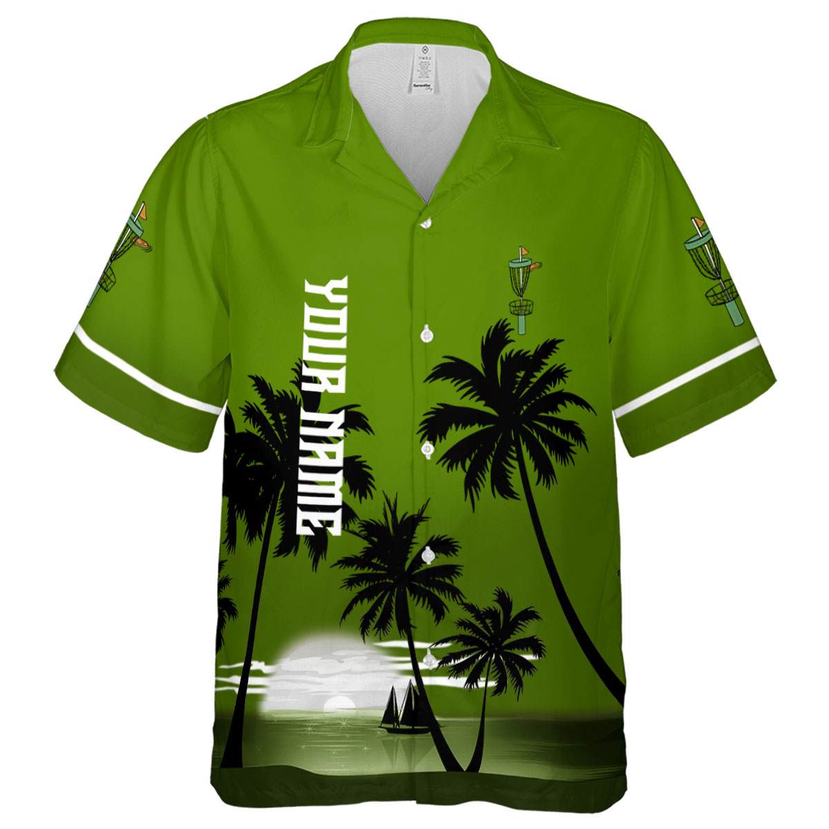Customized Disc Golf Ocean Sunset Hawaiian Shirt Fashion forward Customized Disc Golf Ocean Sunset Hawaiian Shirt Fashion forward