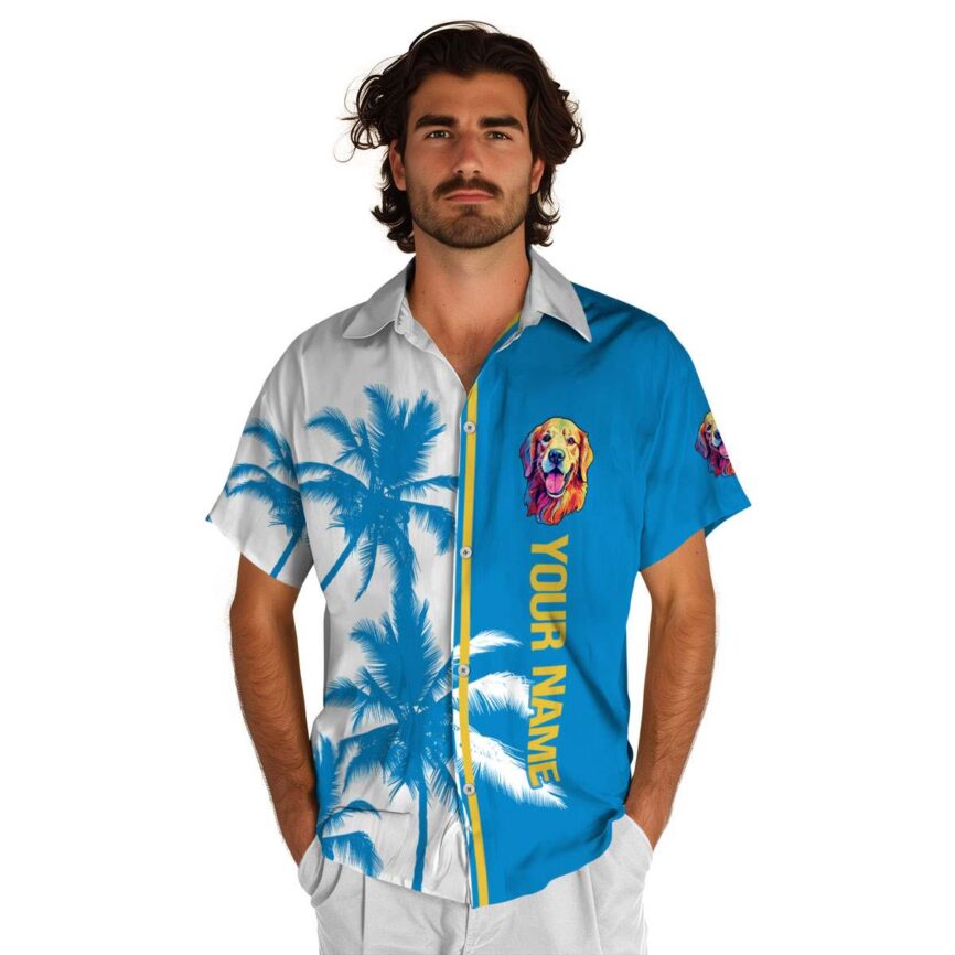 Customized Dog Beach Vibes Hawaiian Shirt High quality