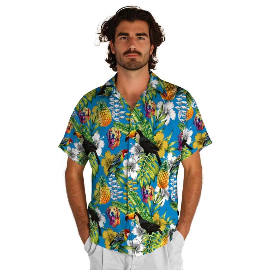 Customized Dog Toucan Bird Hawaiian Shirt New Arrival
