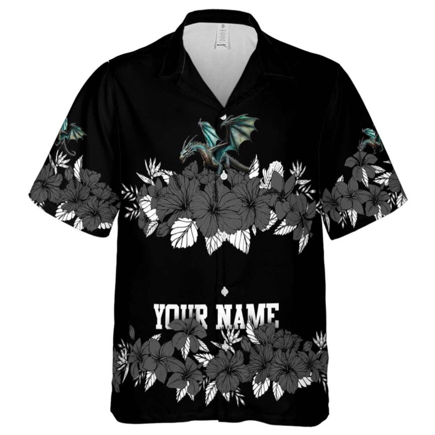Customized Dragon Hibiscus Band Hawaiian Shirt Fashion forward