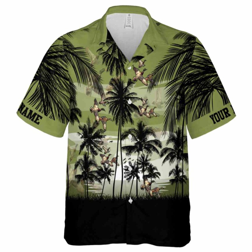 Customized Duck Island Scenery Hawaiian Shirt Fashion forward