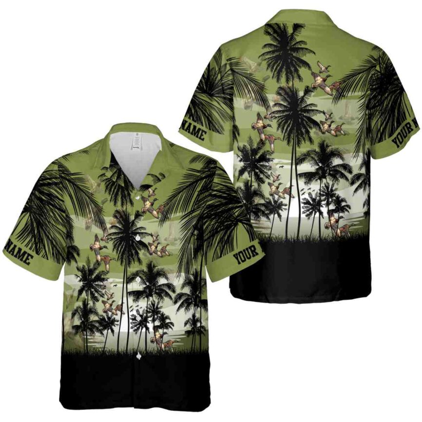 Customized Duck Island Scenery Hawaiian Shirt Premium grade