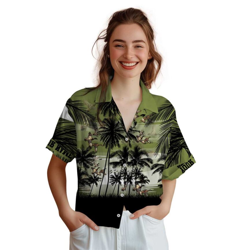 Customized Duck Island Scenery Hawaiian Shirt Top rated