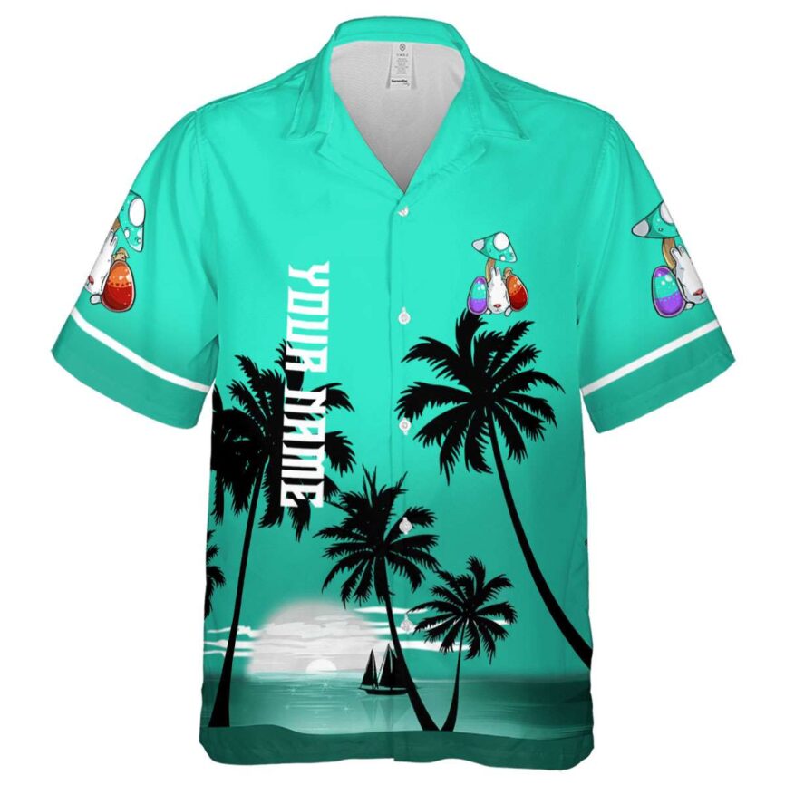 Customized Easter Ocean Sunset Hawaiian Shirt Fashion forward