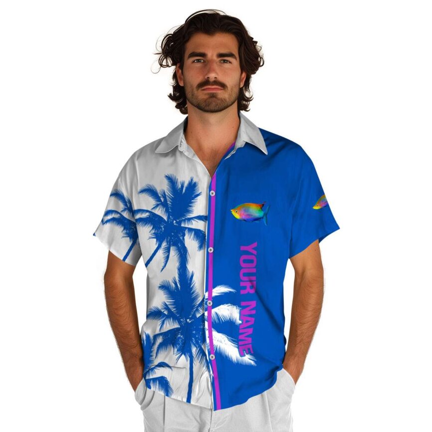 Customized Fish Beach Vibes Hawaiian Shirt High quality