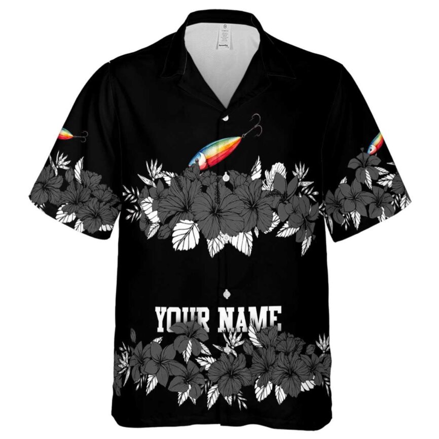 Customized Fishing Hibiscus Band Hawaiian Shirt Fashion forward