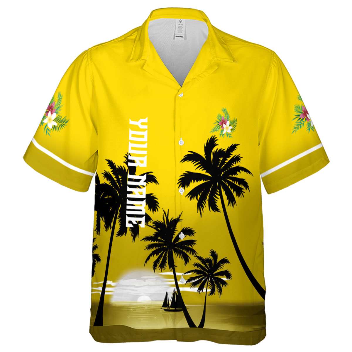 Customized Floral Ocean Sunset Hawaiian Shirt Fashion forward Customized Floral Ocean Sunset Hawaiian Shirt Fashion forward