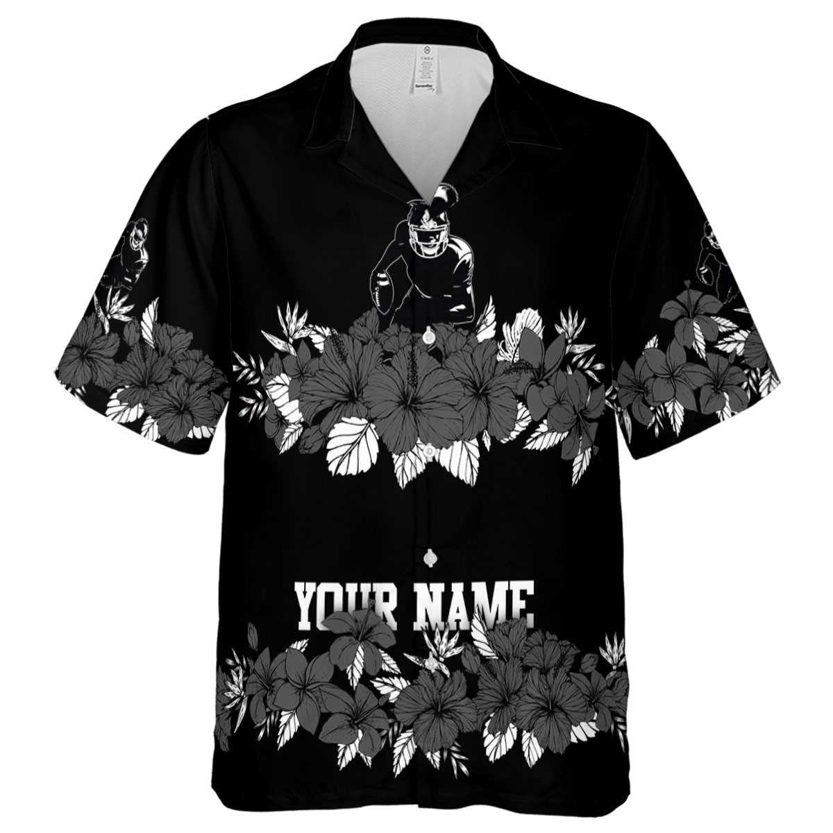 Customized Football Hibiscus Band Hawaiian Shirt Fashion forward Customized Football Hibiscus Band Hawaiian Shirt Fashion forward