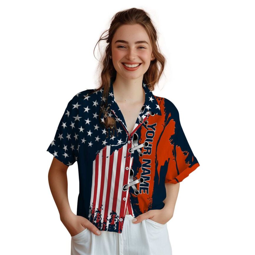 Customized Goat Flag Stitches Hawaiian Shirt Top rated