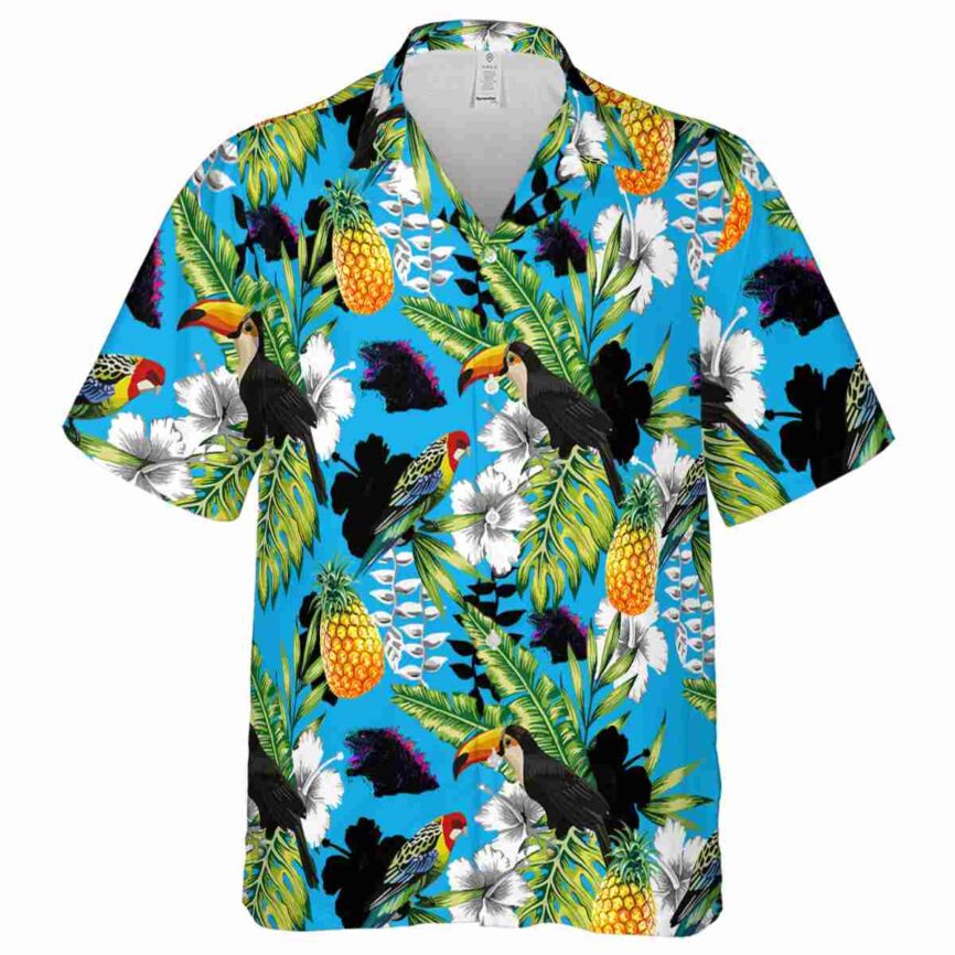 Customized Godzilla Toucan Bird Hawaiian Shirt Fashion forward