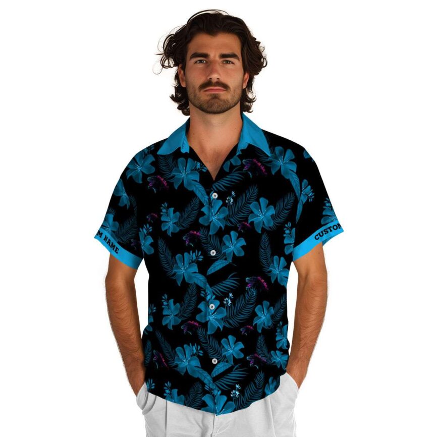 Customized Godzilla Tropical Flower Hawaiian Shirt New Arrival