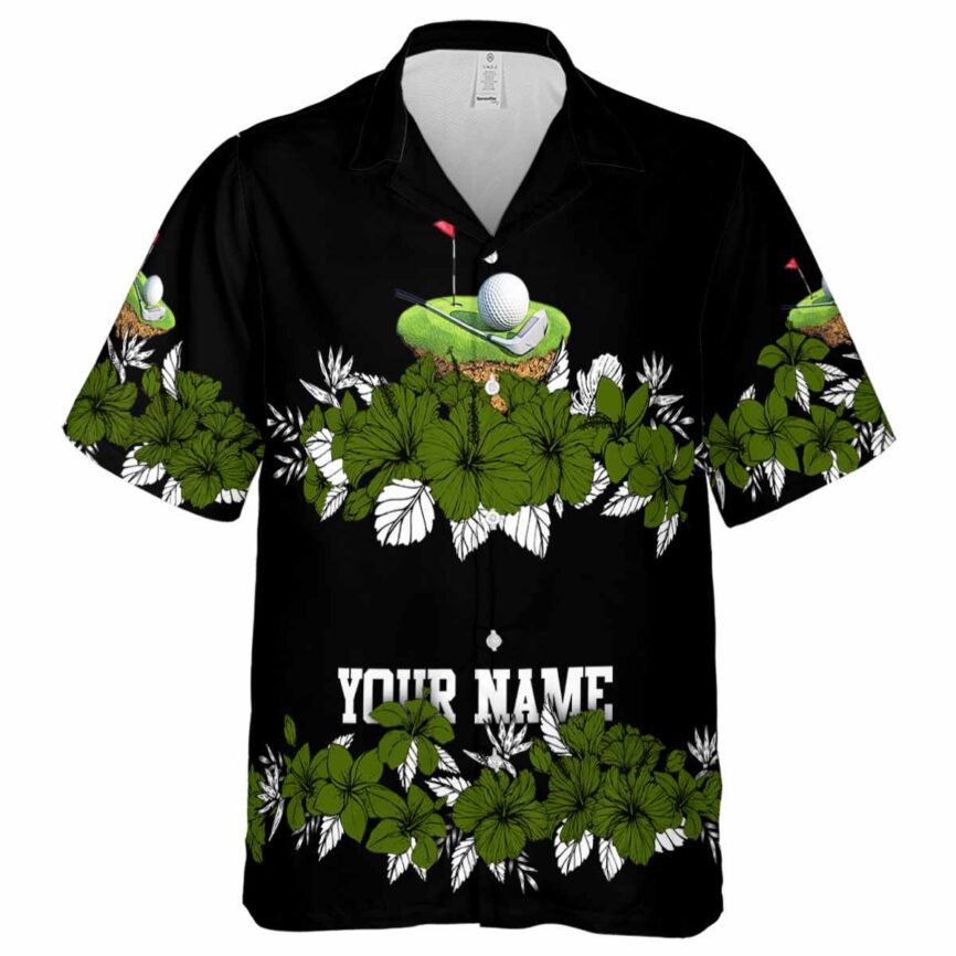 Customized Golf Hibiscus Band Hawaiian Shirt Fashion forward