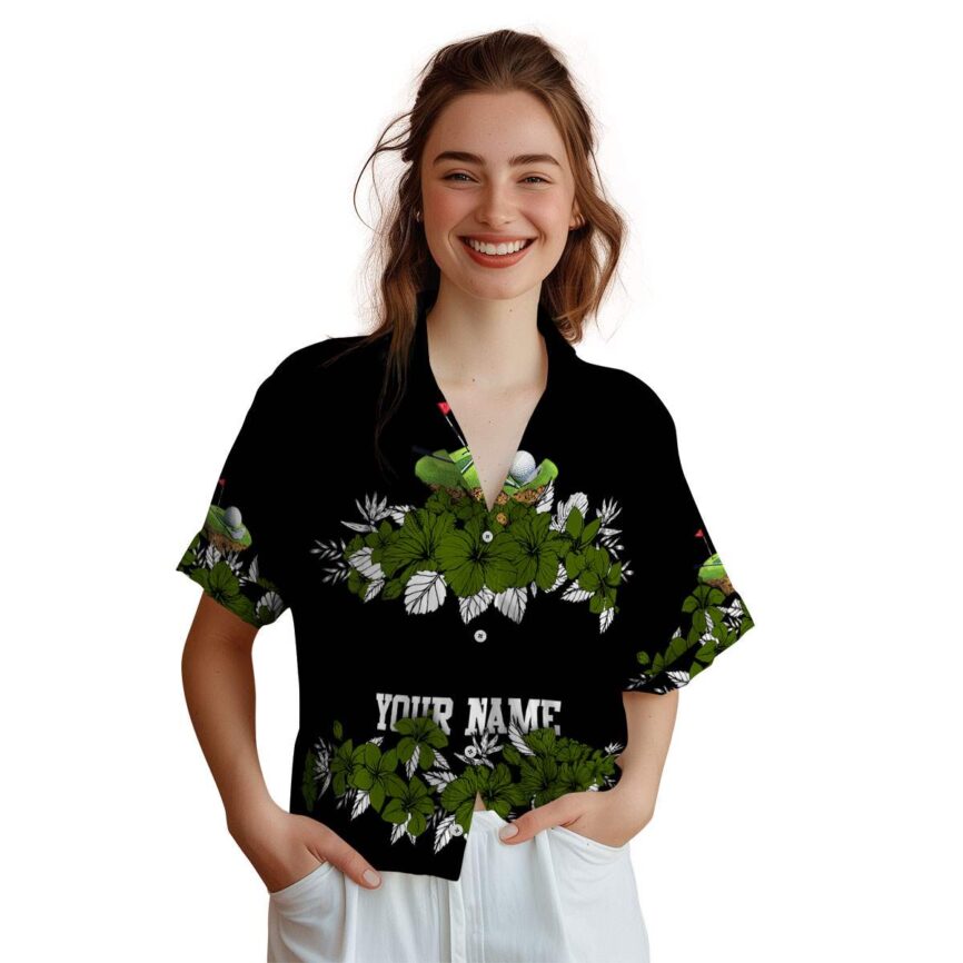 Customized Golf Hibiscus Band Hawaiian Shirt Top rated