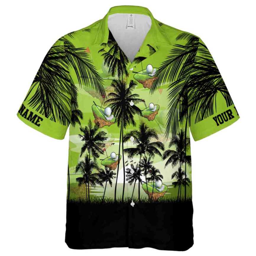 Customized Golf Island Scenery Hawaiian Shirt Fashion forward