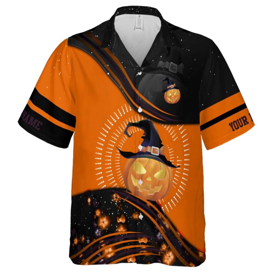 Customized Halloween Dynamic Swirl Hawaiian Shirt Fashion forward