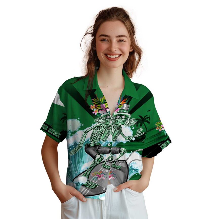 Customized Hawaiian Flower Shirt Grateful Dead Motif Hawaiian Shirt Top rated