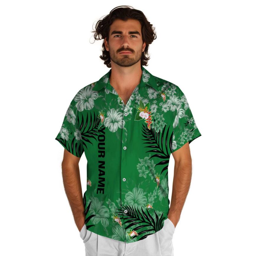 Customized Hawaiian Flower Shirt Hibiscus Pattern Hawaiian Shirt New Arrival