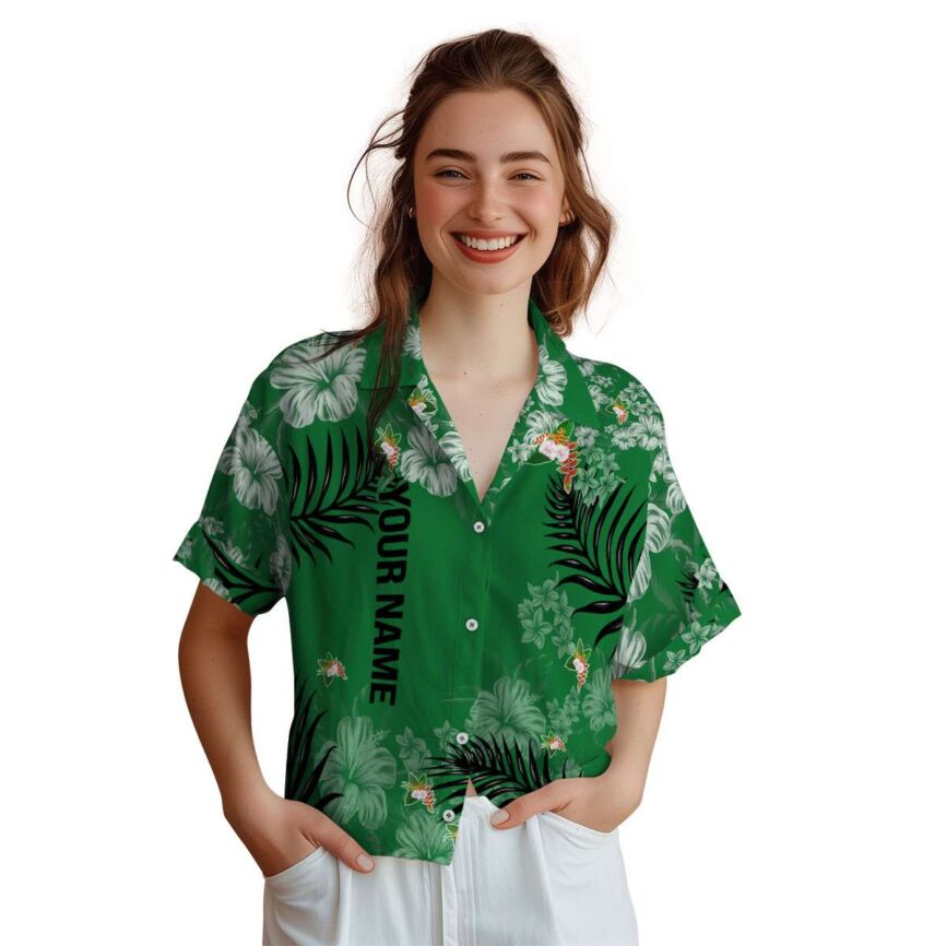 Customized Hawaiian Flower Shirt Hibiscus Pattern Hawaiian Shirt Top rated