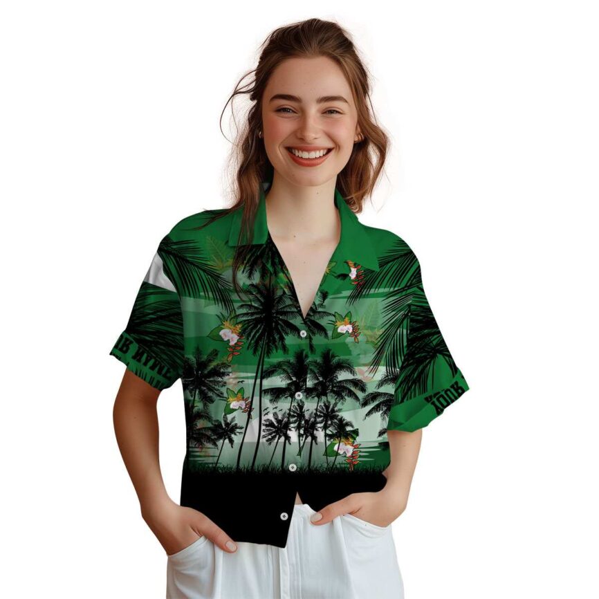 Customized Hawaiian Flower Shirt Island Scenery Hawaiian Shirt Top rated