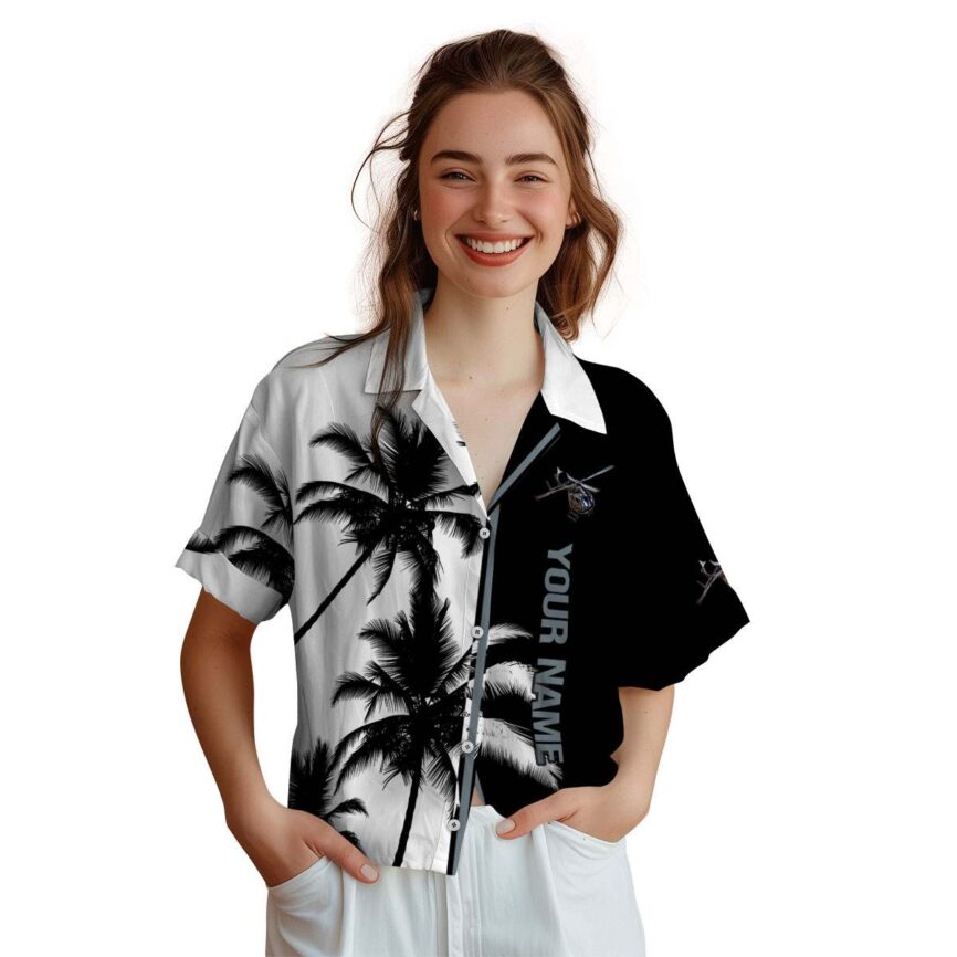 Customized Helicopter Beach Vibes Hawaiian Shirt Trendy