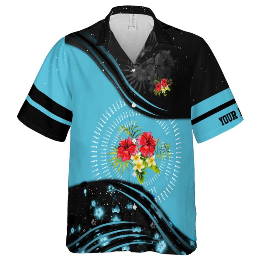 Customized Hibiscus Dynamic Swirl Hawaiian Shirt Fashion forward