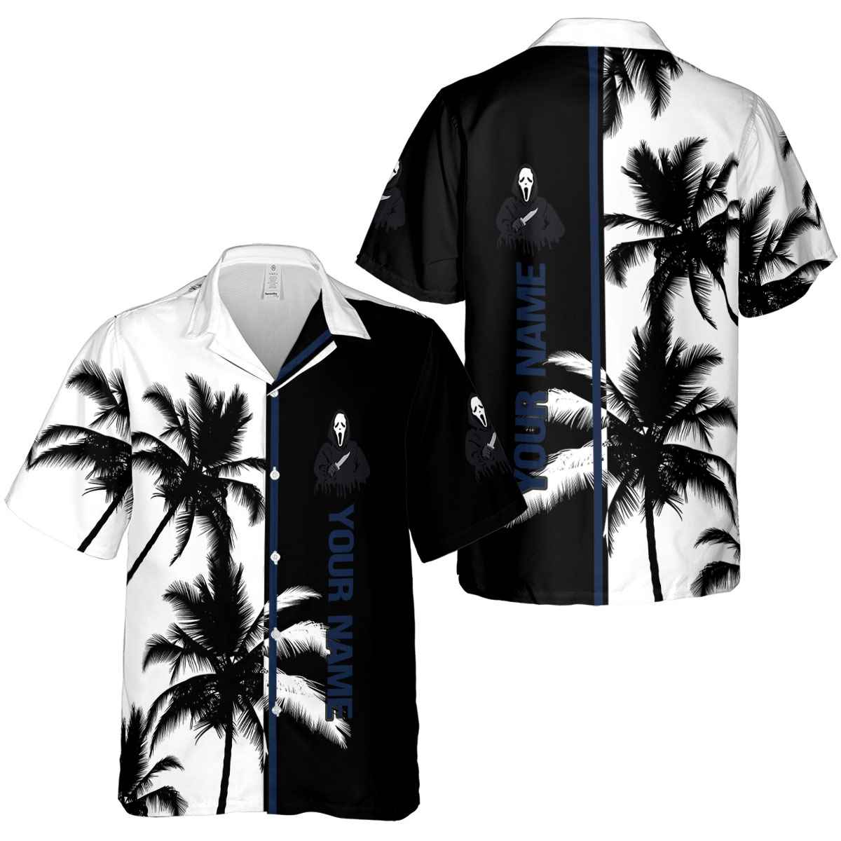 Customized Horror Beach Vibes Hawaiian Shirt Latest Model Customized Horror Beach Vibes Hawaiian Shirt Latest Model