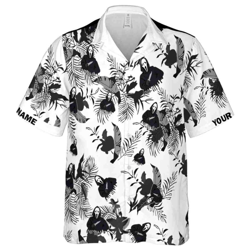 Customized Horror Leafy Accents Hawaiian Shirt Fashion forward