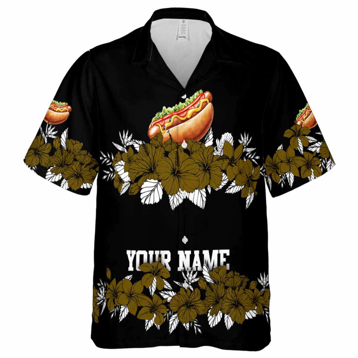 Customized Hot Dog Hibiscus Band Hawaiian Shirt Fashion forward Customized Hot Dog Hibiscus Band Hawaiian Shirt Fashion forward