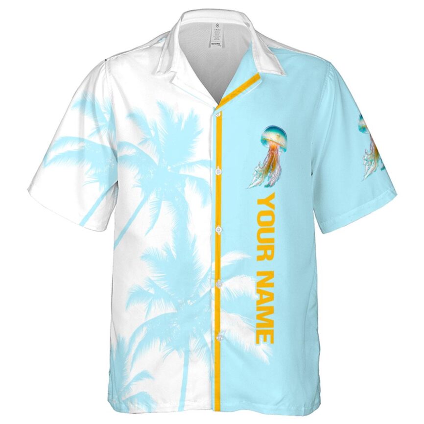 Customized Jellyfish Beach Vibes Hawaiian Shirt Best selling