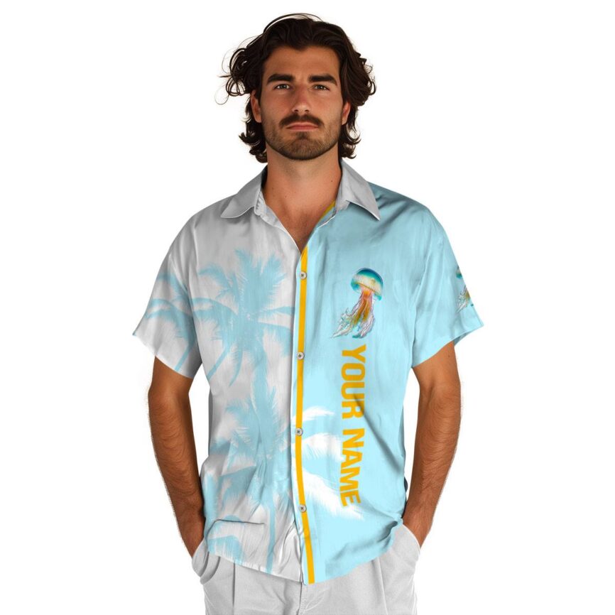 Customized Jellyfish Beach Vibes Hawaiian Shirt High quality