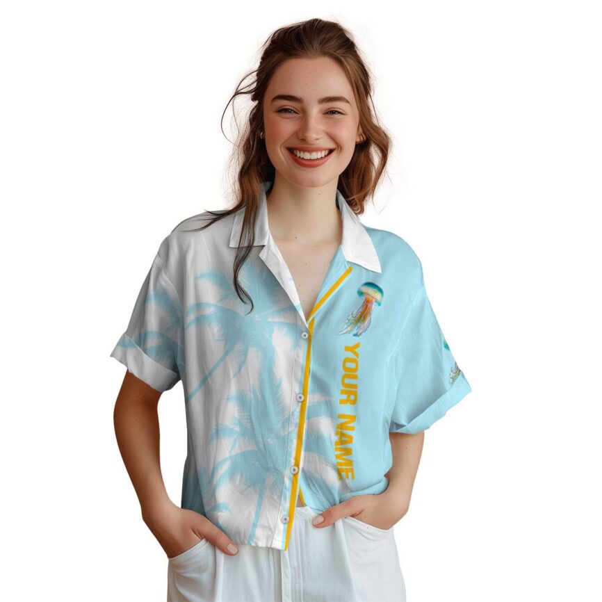 Customized Jellyfish Beach Vibes Hawaiian Shirt Trendy