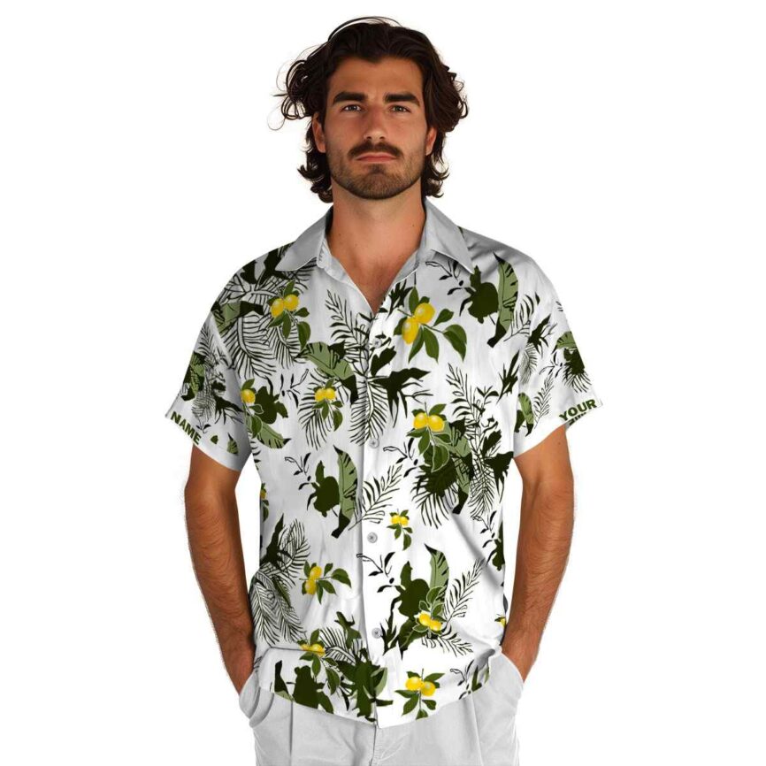 Customized Lemon Leafy Accents Hawaiian Shirt New Arrival