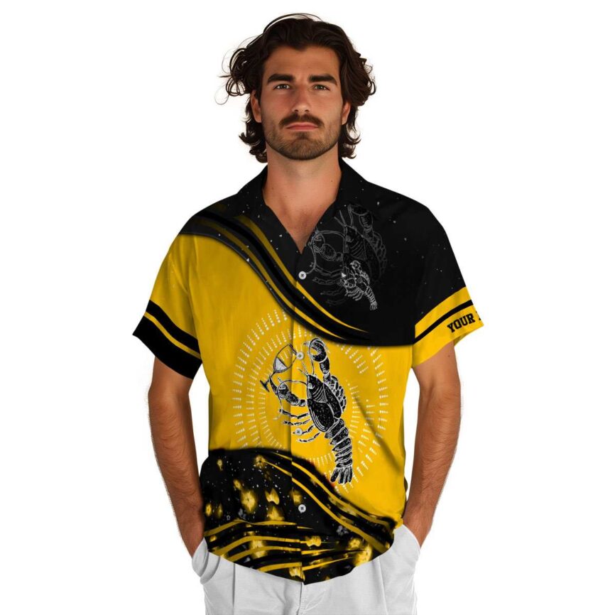 Customized Lobster Dynamic Swirl Hawaiian Shirt New Arrival