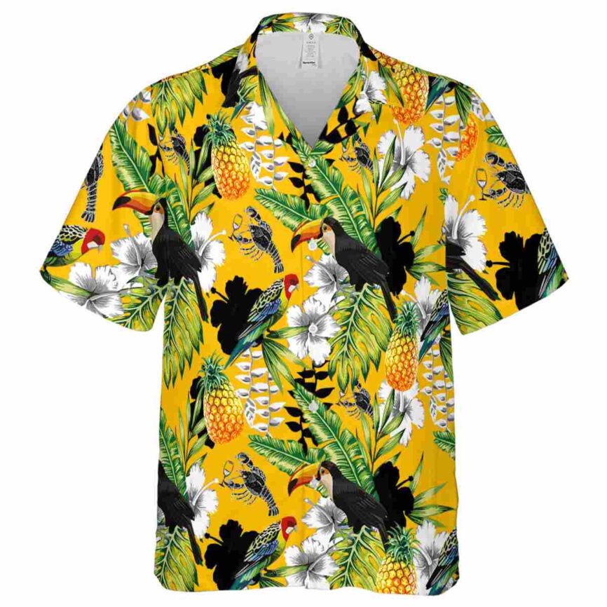 Customized Lobster Toucan Bird Hawaiian Shirt Fashion forward
