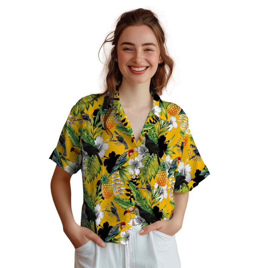 Customized Lobster Toucan Bird Hawaiian Shirt Top rated