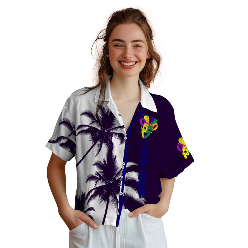 Customized Mardi Gras Beach Vibes Hawaiian Shirt Trendy