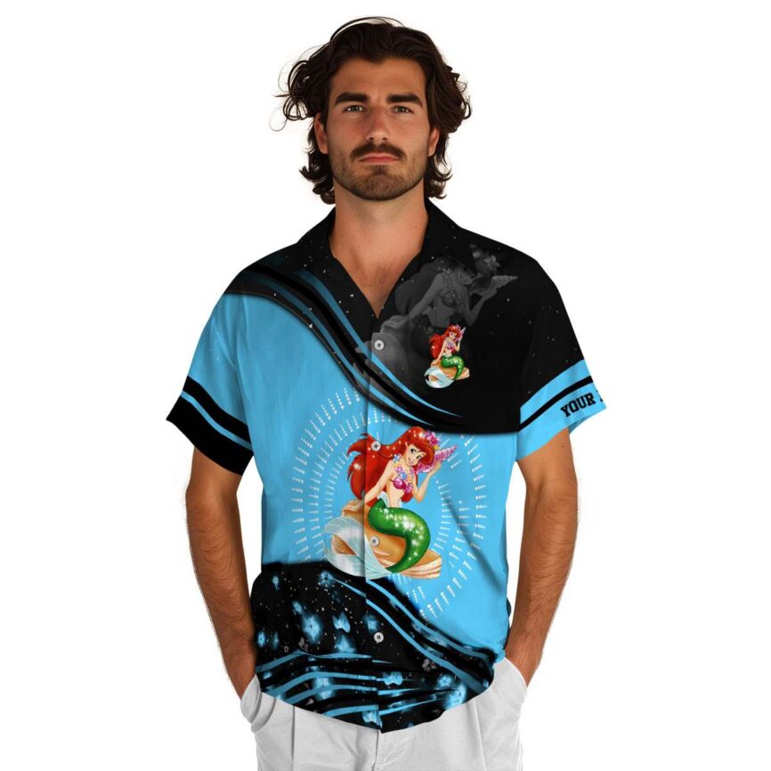 Customized Mermaid Dynamic Swirl Hawaiian Shirt New Arrival