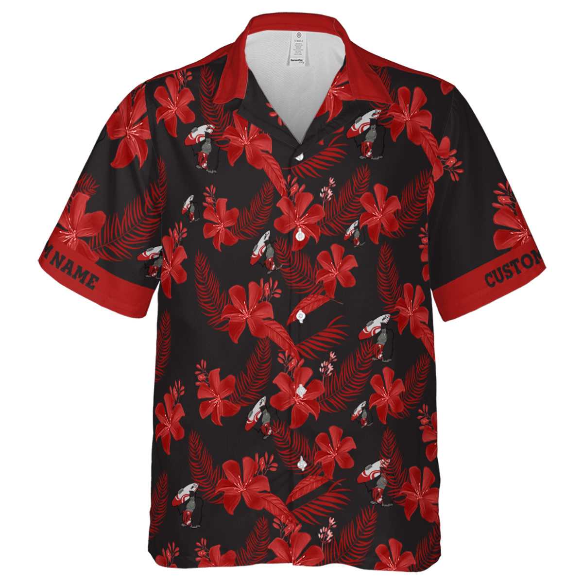 Customized Monkey Tropical Flower Hawaiian Shirt Fashion forward Customized Monkey Tropical Flower Hawaiian Shirt Fashion forward
