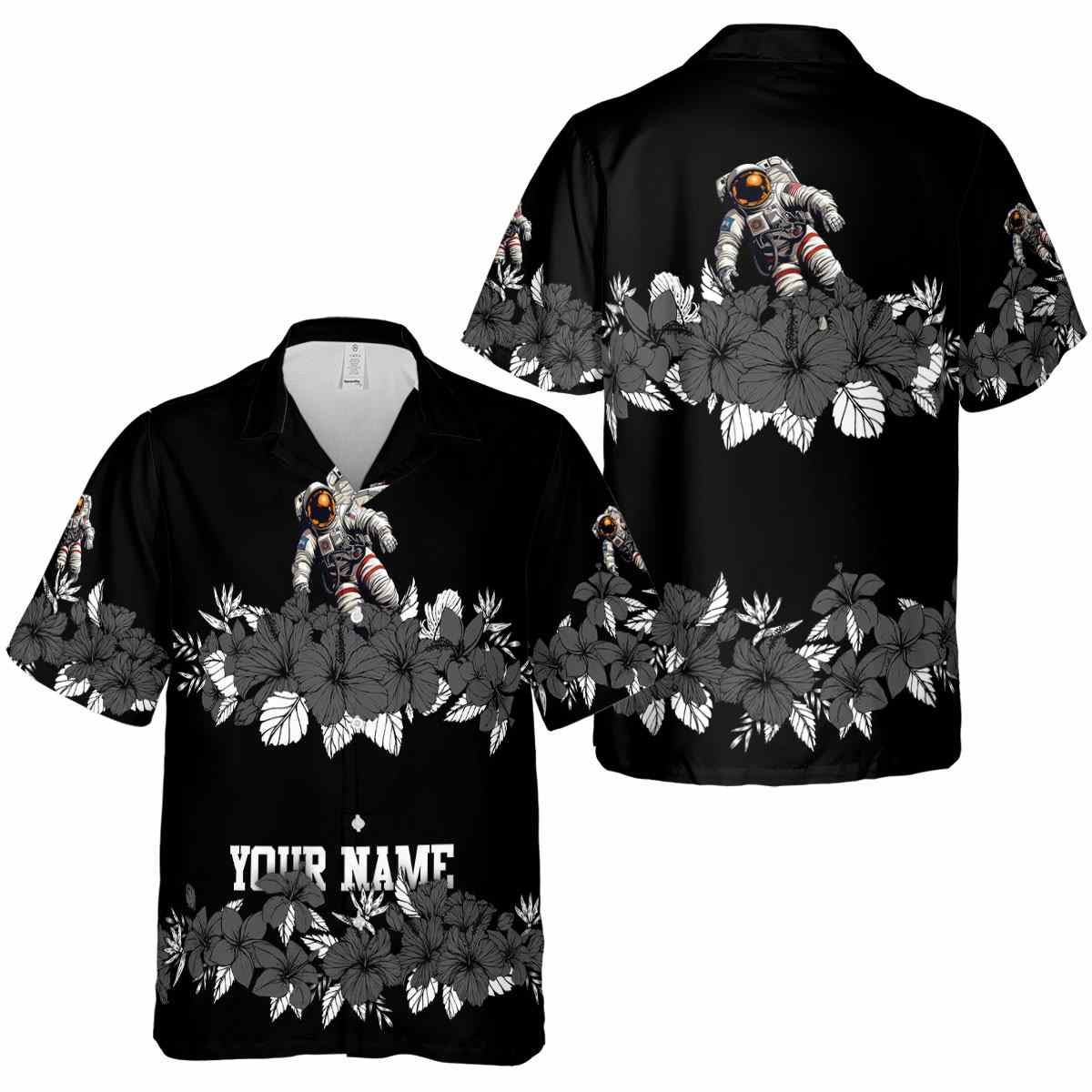 Customized Nasa Hibiscus Band Hawaiian Shirt Premium grade Customized Nasa Hibiscus Band Hawaiian Shirt Premium grade