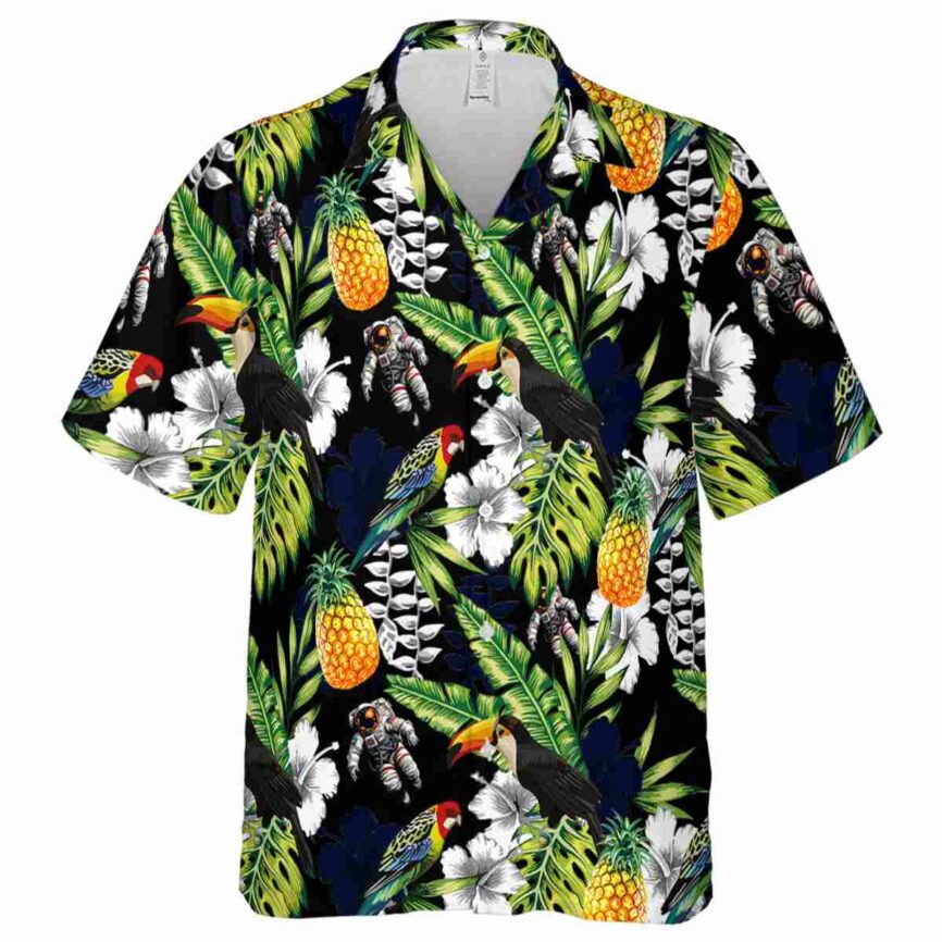 Customized Nasa Toucan Bird Hawaiian Shirt Fashion forward