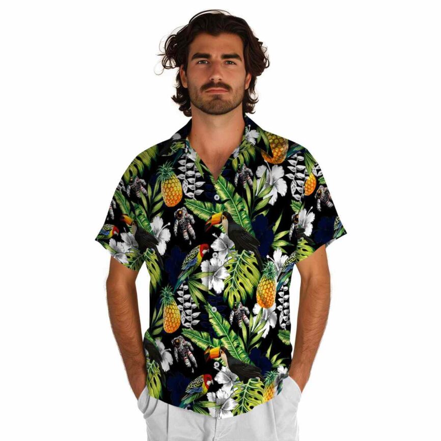 Customized Nasa Toucan Bird Hawaiian Shirt New Arrival